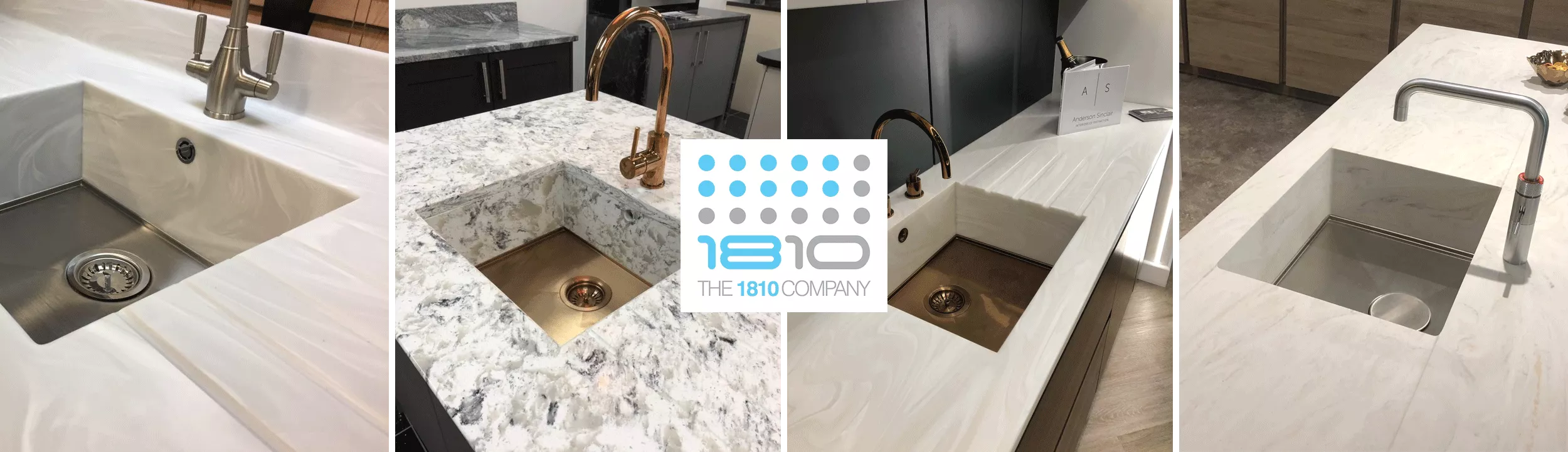 Aviva Stone Granite kitchen and bathroom sinks and taps