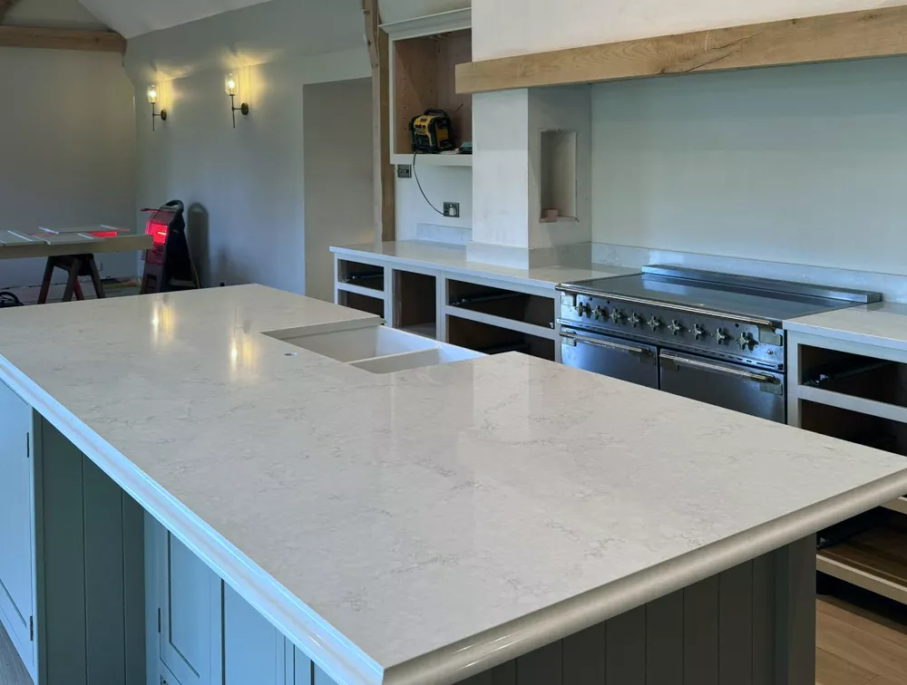 Luxury bespoke quartz, marble and granite surfaces from Aviva Stone Granite