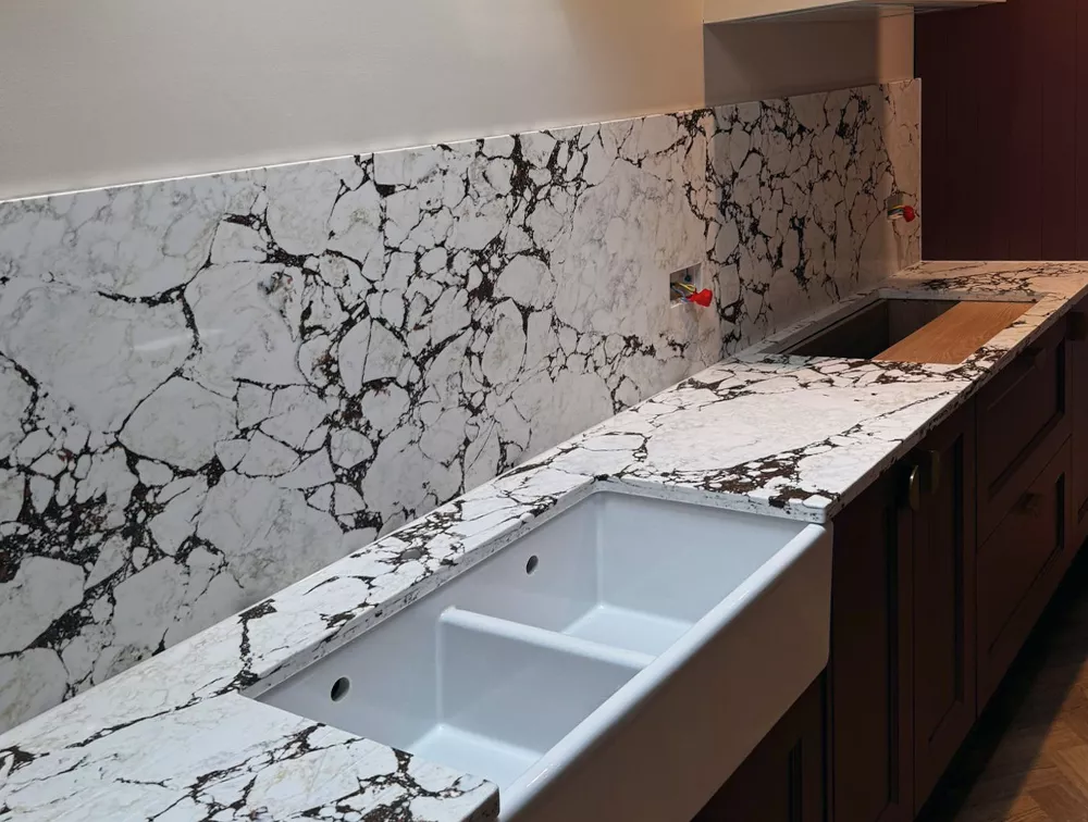 Luxury bespoke quartz, marble and granite surfaces from Aviva Stone Granite