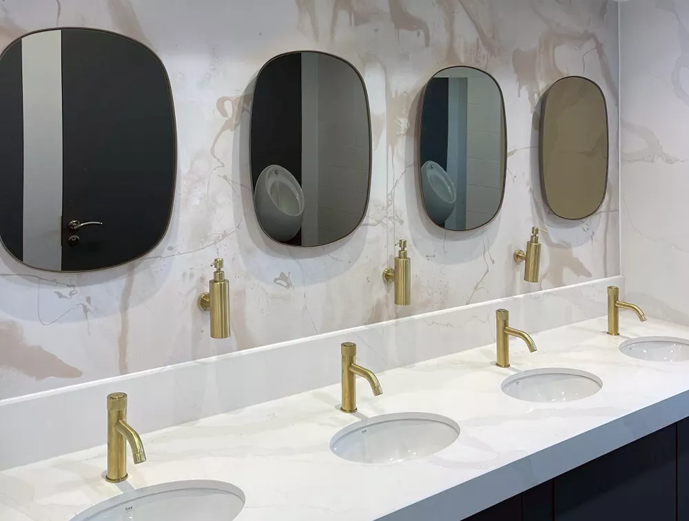 Bespoke quartz, marble and granite surfaces for kitchens, bathrooms and living spaces