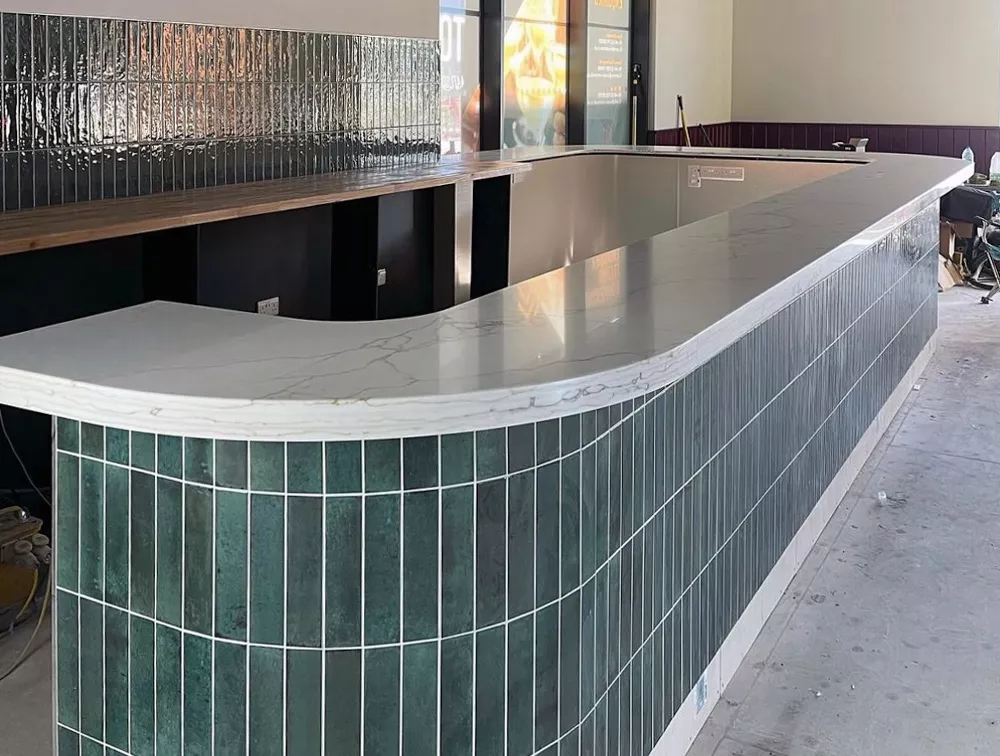 Bespoke quartz, marble and granite surfaces for kitchens, bathrooms and living spaces