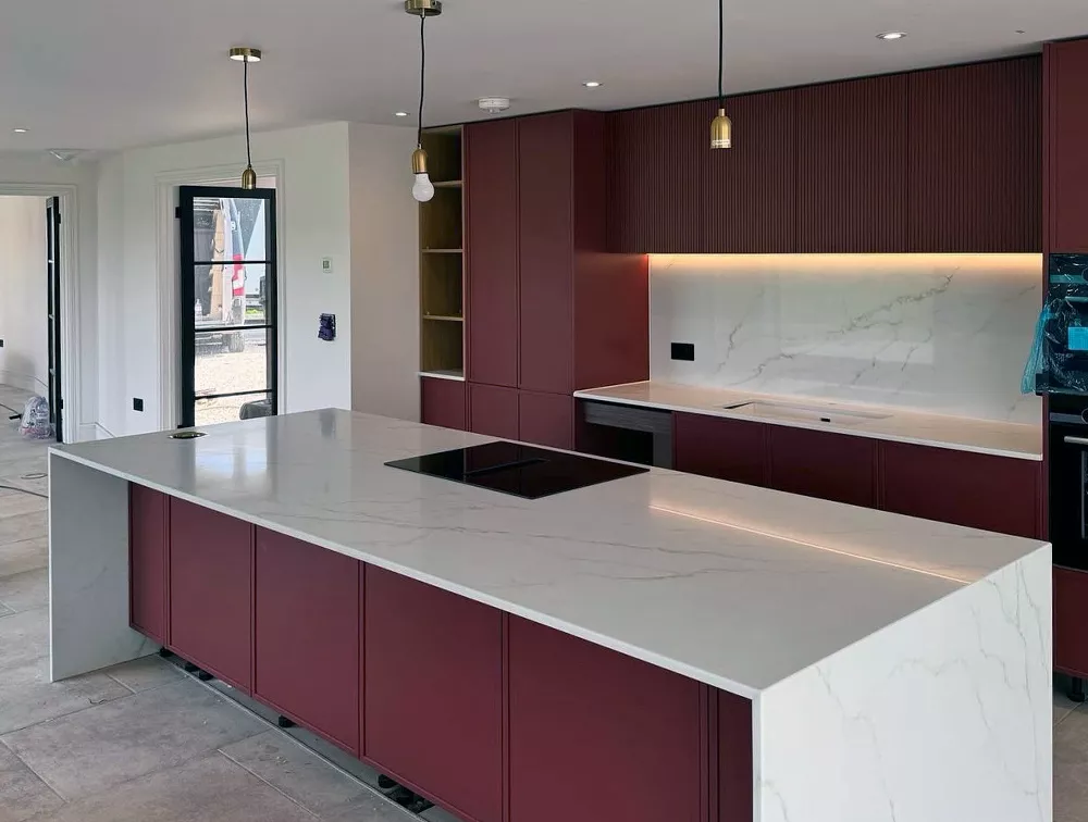 Bespoke quartz, marble and granite surfaces for kitchens, bathrooms and living spaces