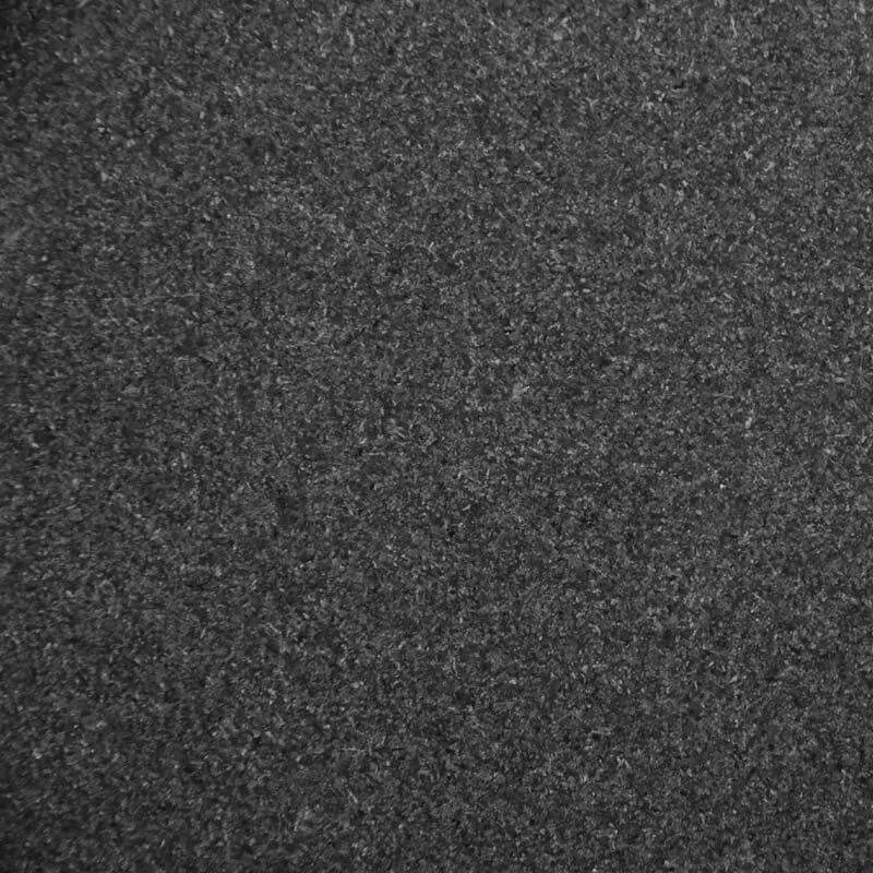 Honed Black Granite stone sample from Aviva Stone Granite